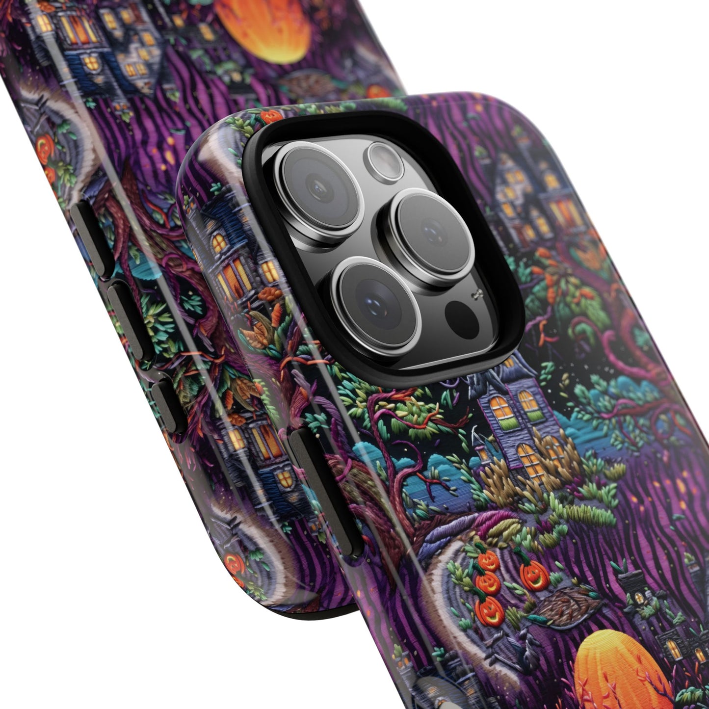 Spooky House Impact Resistant Phone Case