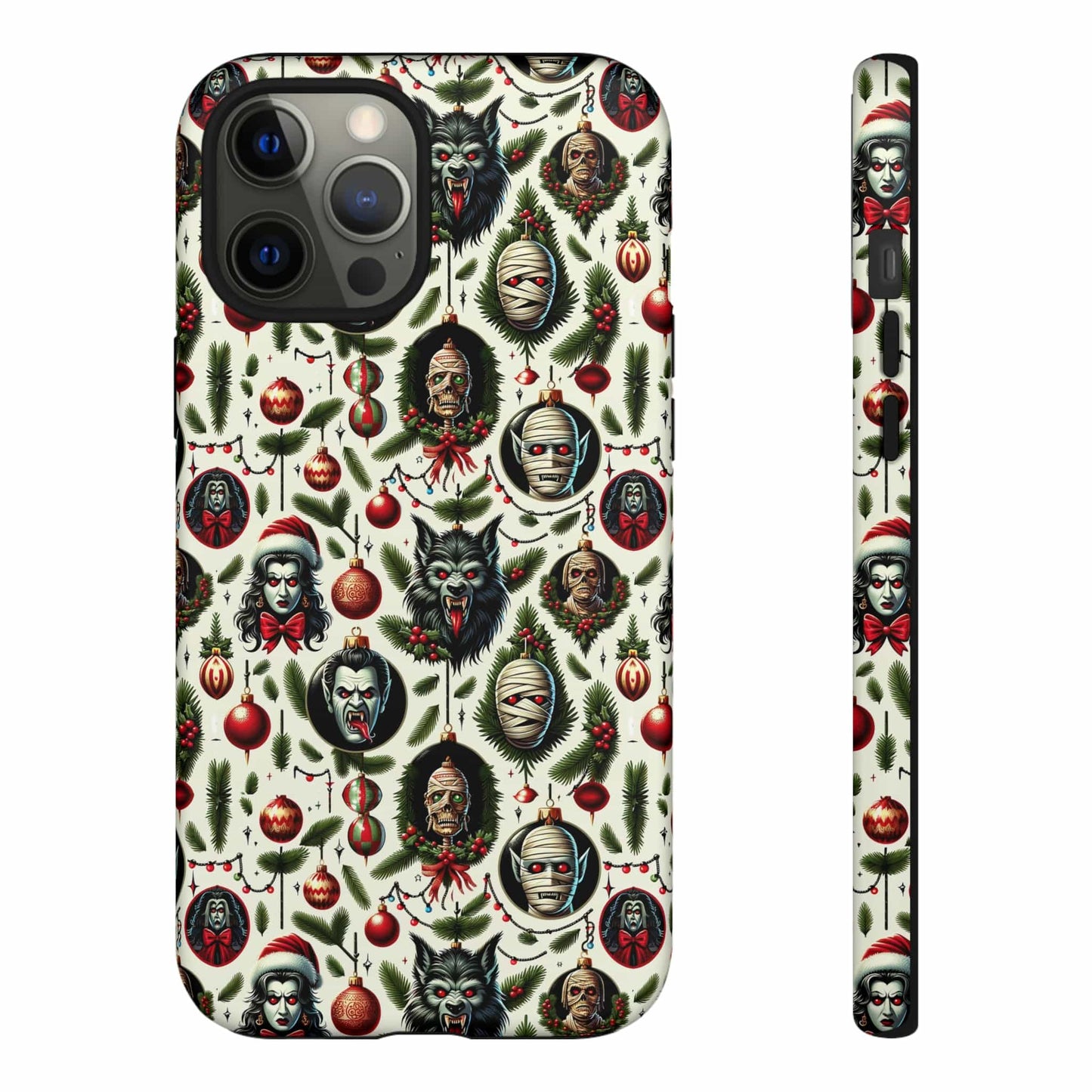 Horror Ornaments Impact Resistant Phone Case