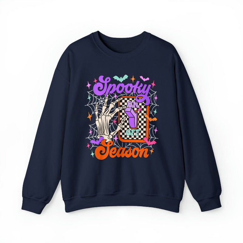 Spooky Season On Crewneck Sweatshirt