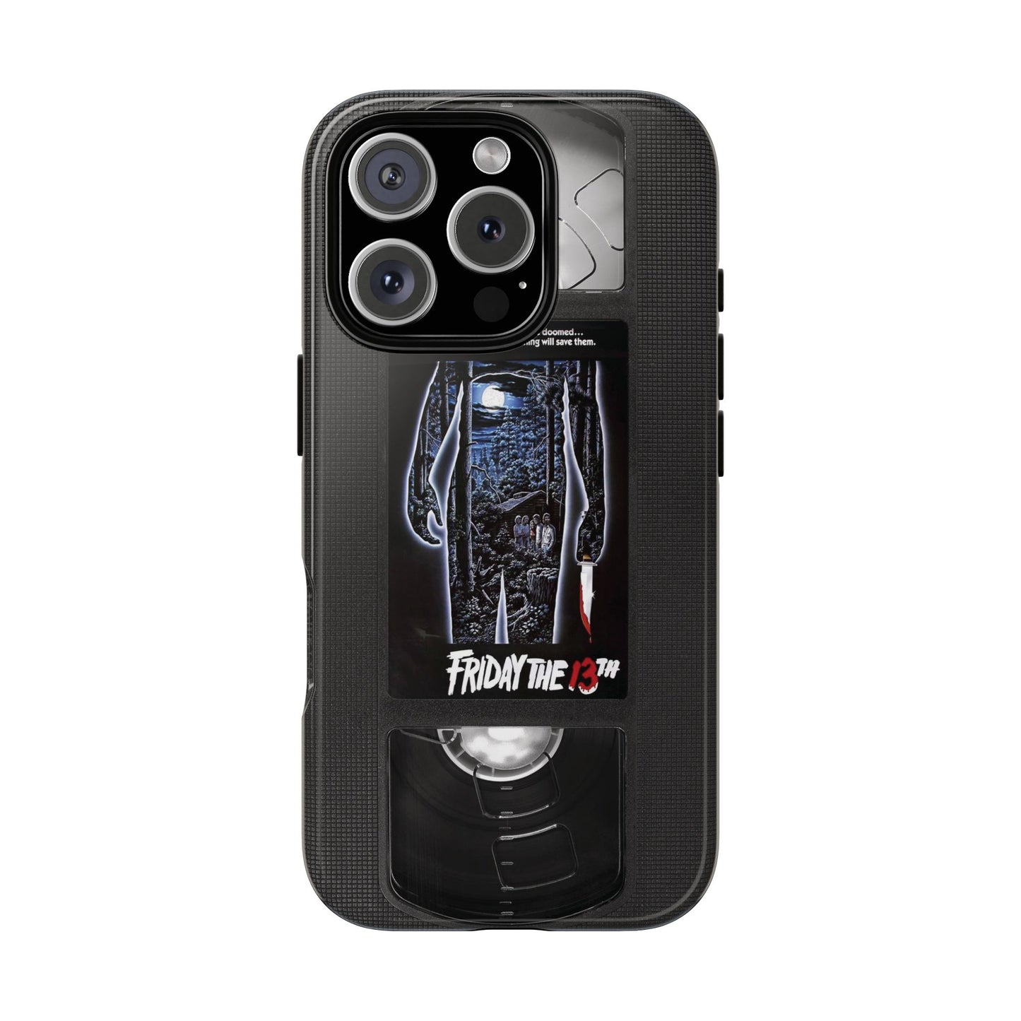 Friday XIII Impact Resistant VHS Phone Case