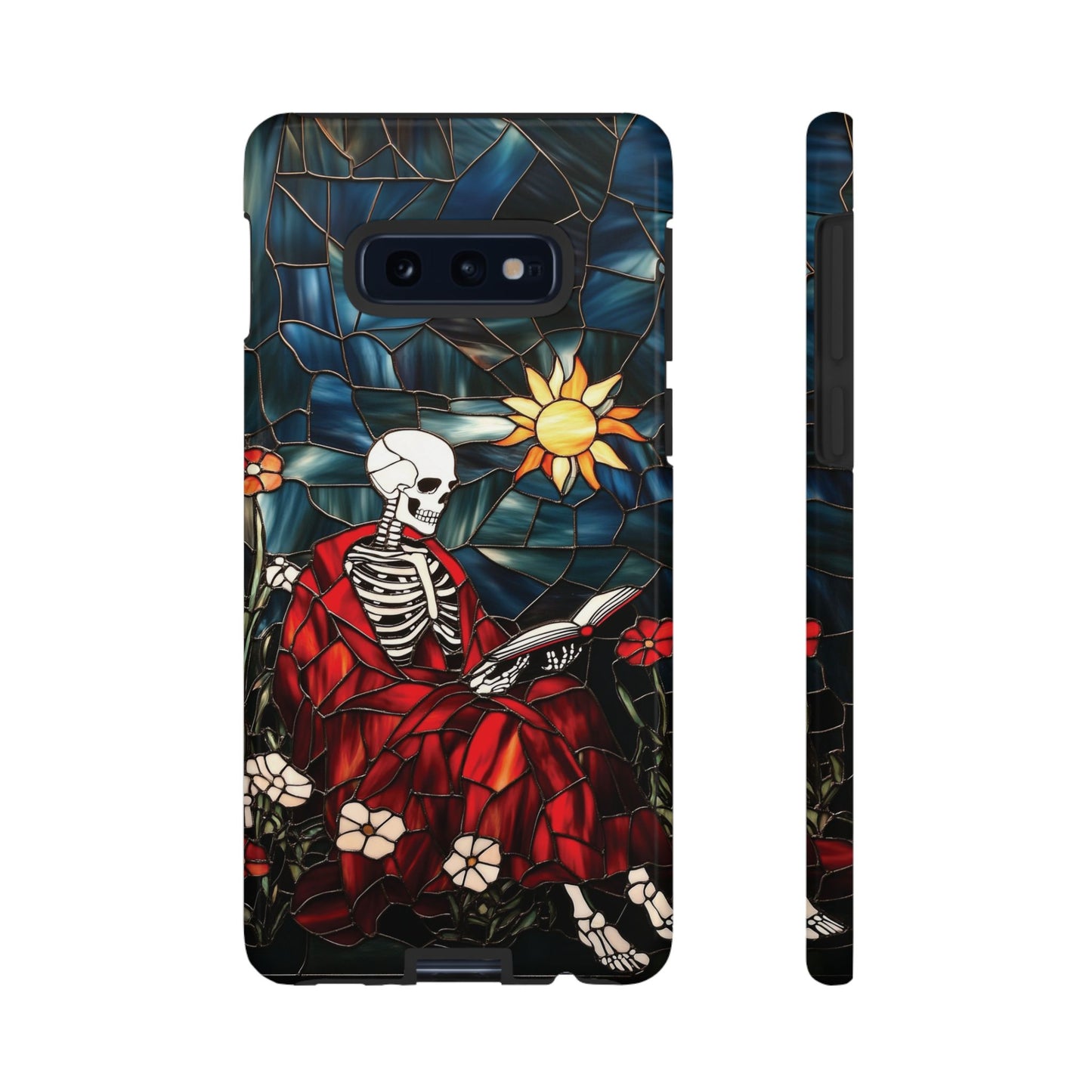 Bookish Skeleton Phone Case