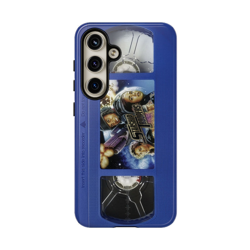 Starship Troopers Blue Impact Resistant VHS Phone Case
