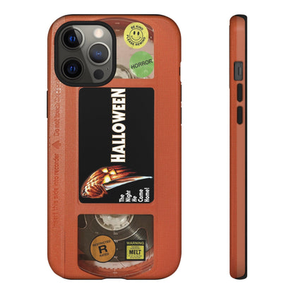 Halloween Orange Edition VHS Phone Case