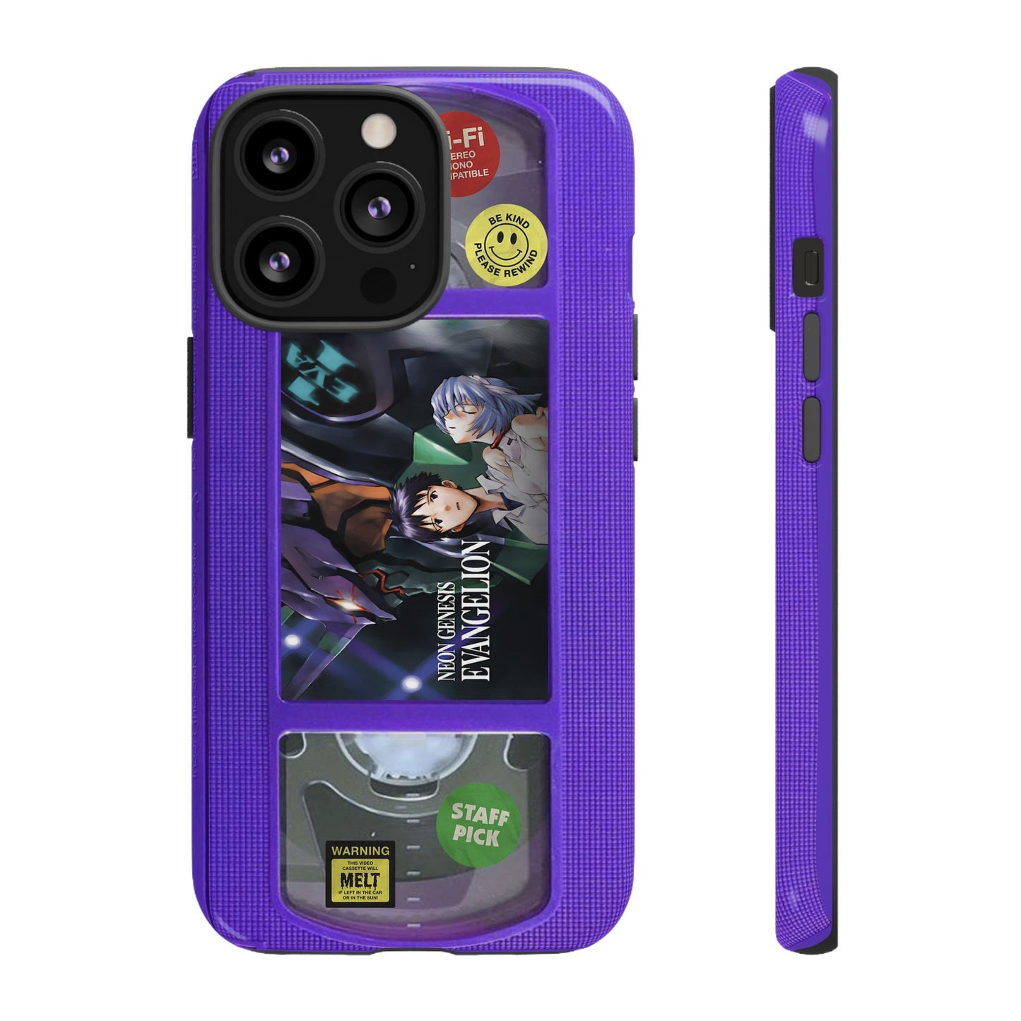 NG Evangelion Purple Edition VHS Phone Case