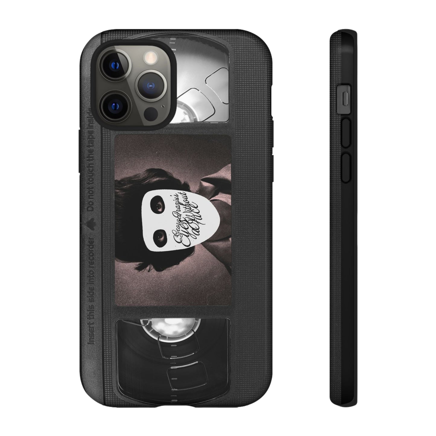 Eyes Without A Face Impact Resistant VHS Phon Case