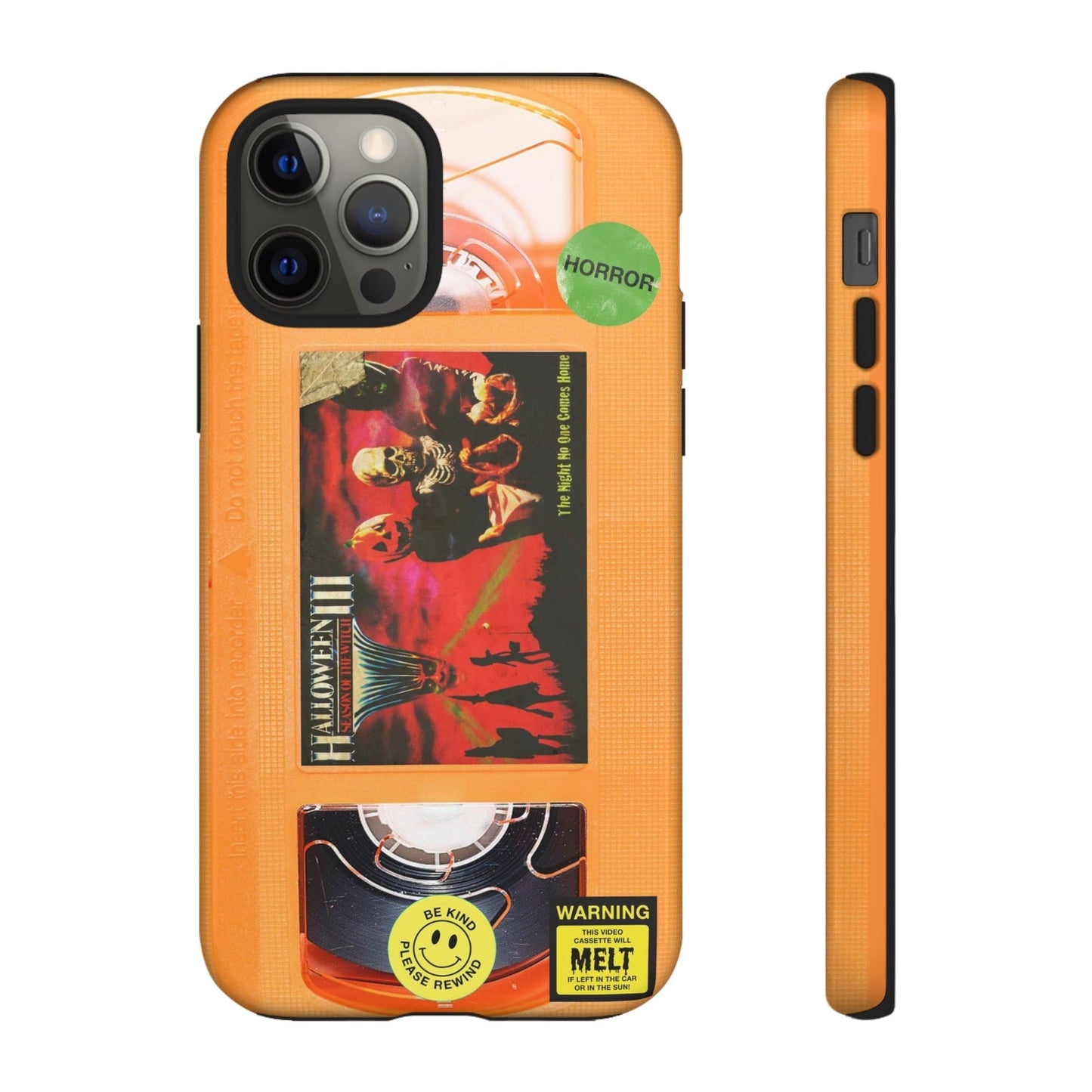 Halloween III Orange Edition Impact Resistant VHS Phone Case