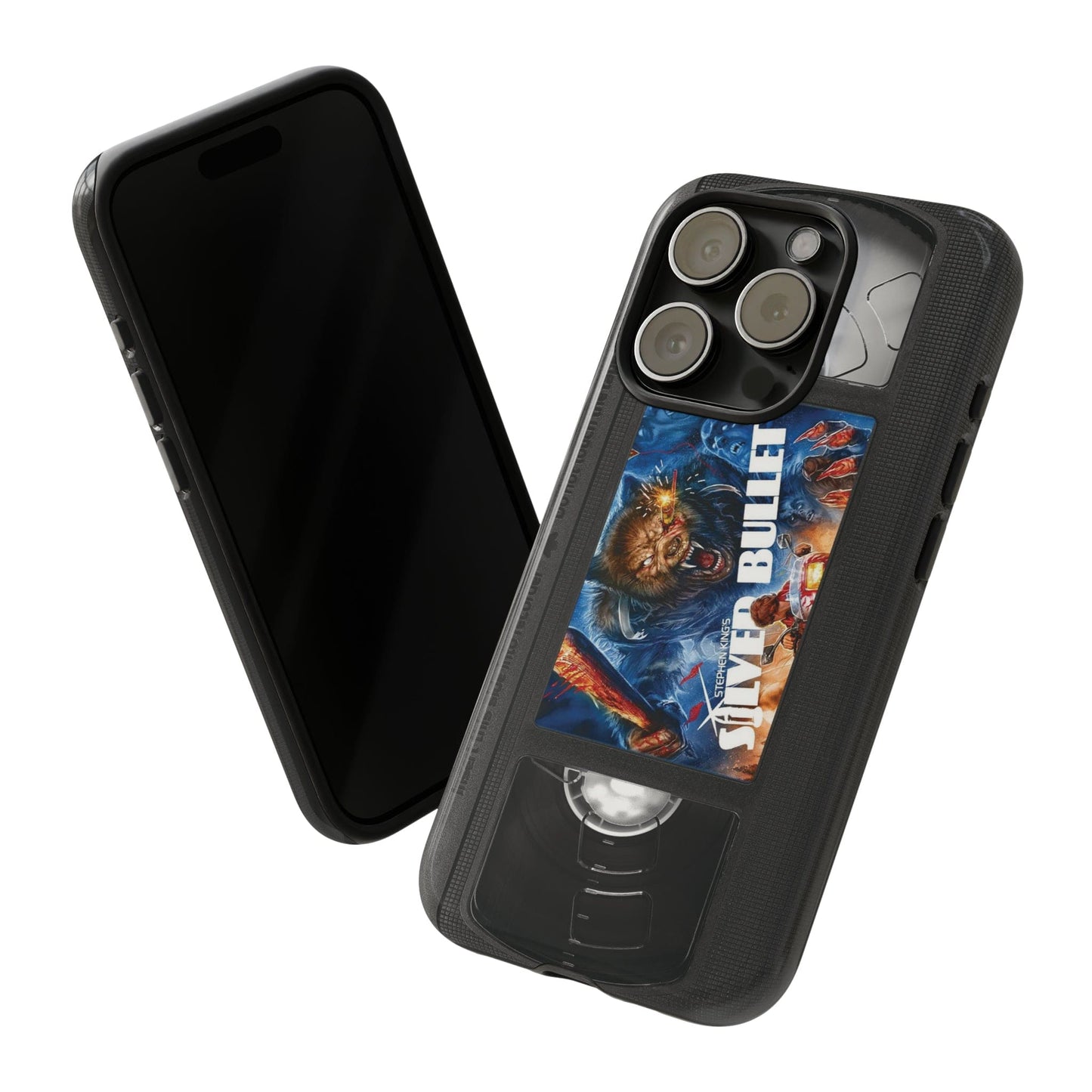 Silver Bullet Impact Resistant VHS Phone Case