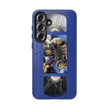 Starship Troopers Blue Impact Resistant VHS Phone Case