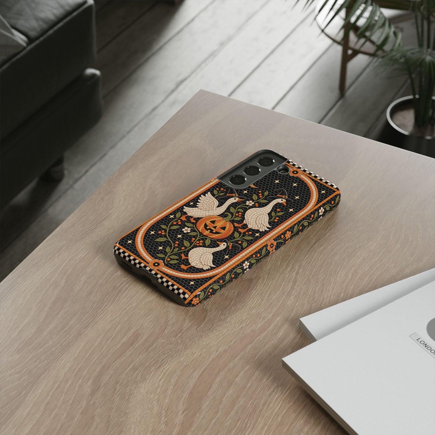 Halloween Goose Impact Resistant Phone Case