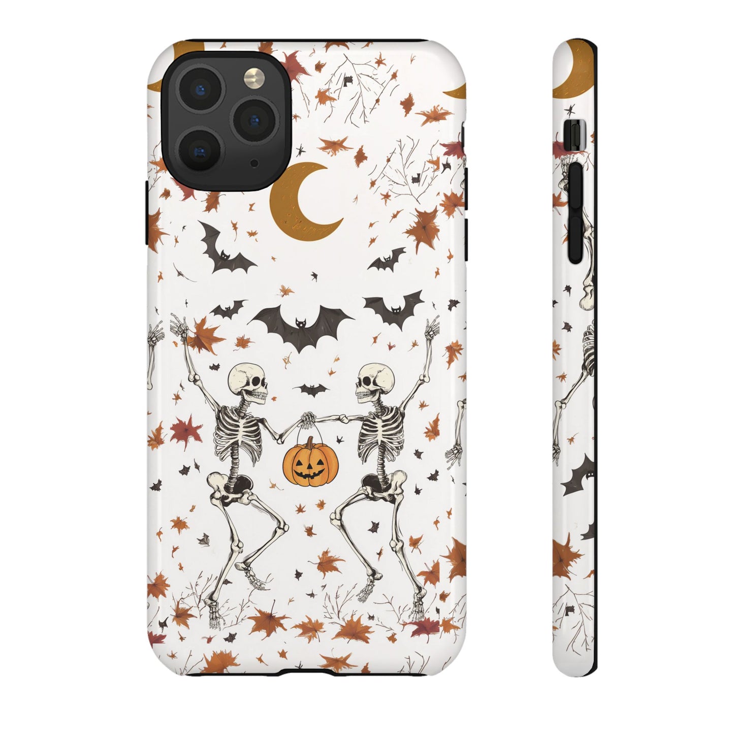 Dancing Skeletons Impact Resistant Phone Case