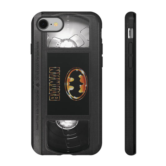 Bat man Impact Resistant VHS Phone Case