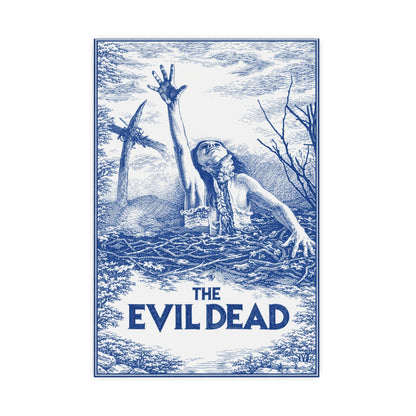 Evil Dead Toile Matte Print