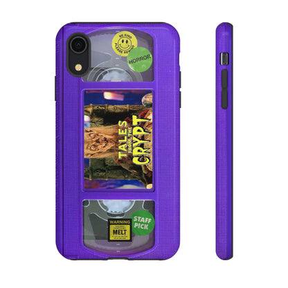 Tales Purple Edition Impact Resistant VHS Phone Case