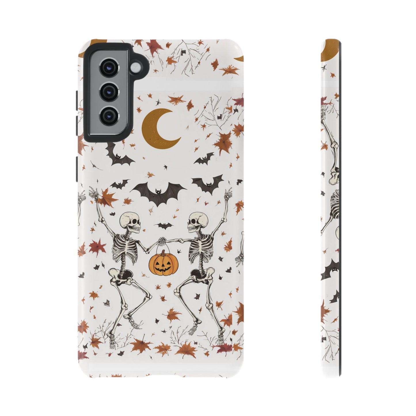 Dancing Skeletons Impact Resistant Phone Case