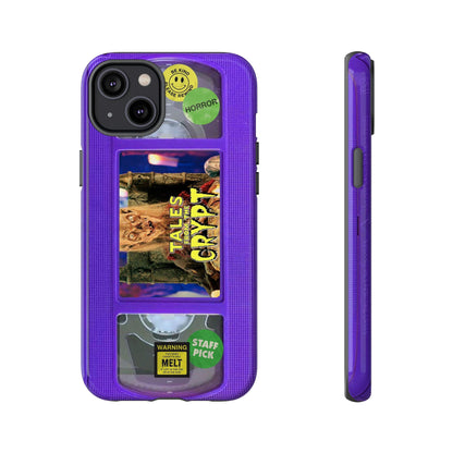 Tales Purple Edition Impact Resistant VHS Phone Case