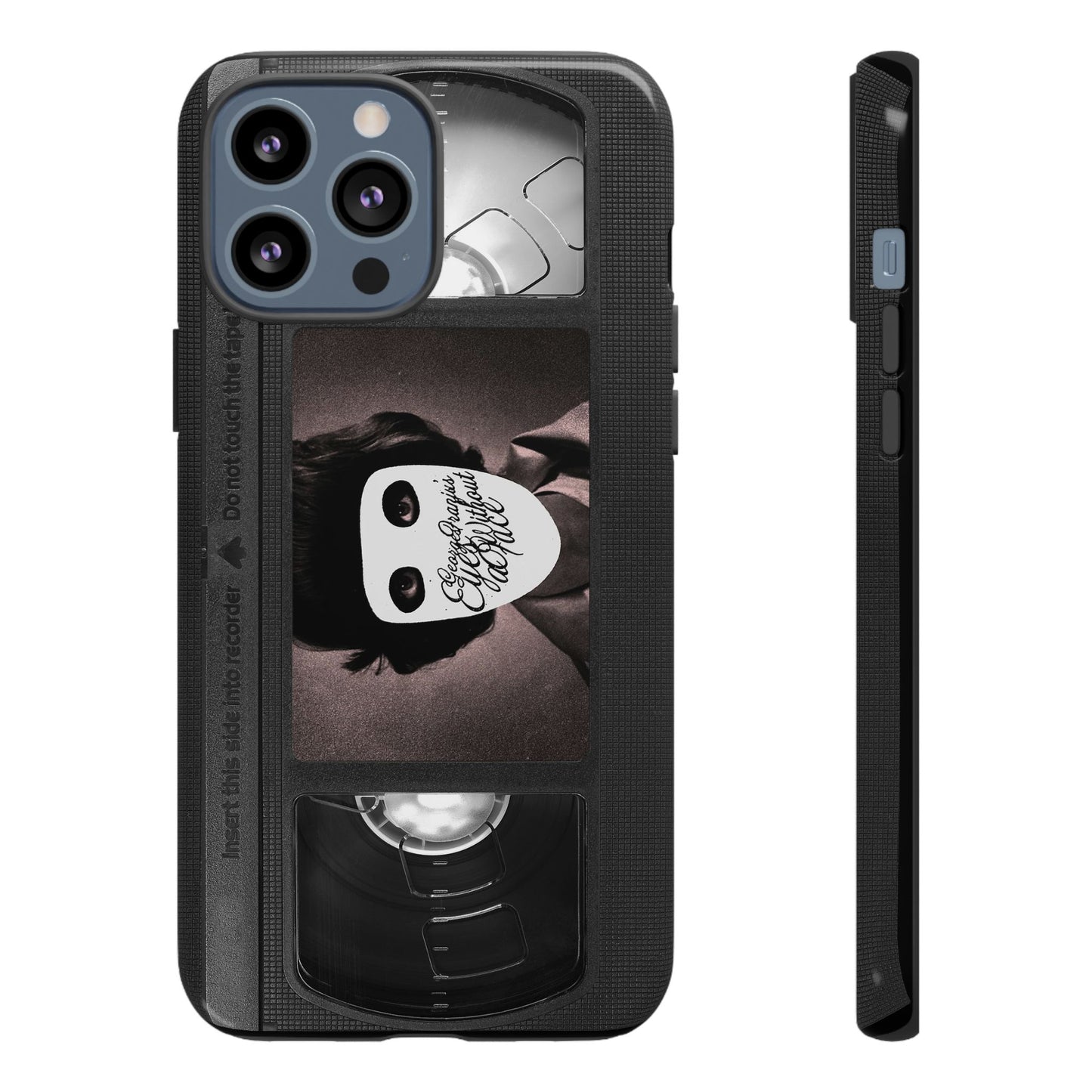Eyes Without A Face Impact Resistant VHS Phon Case