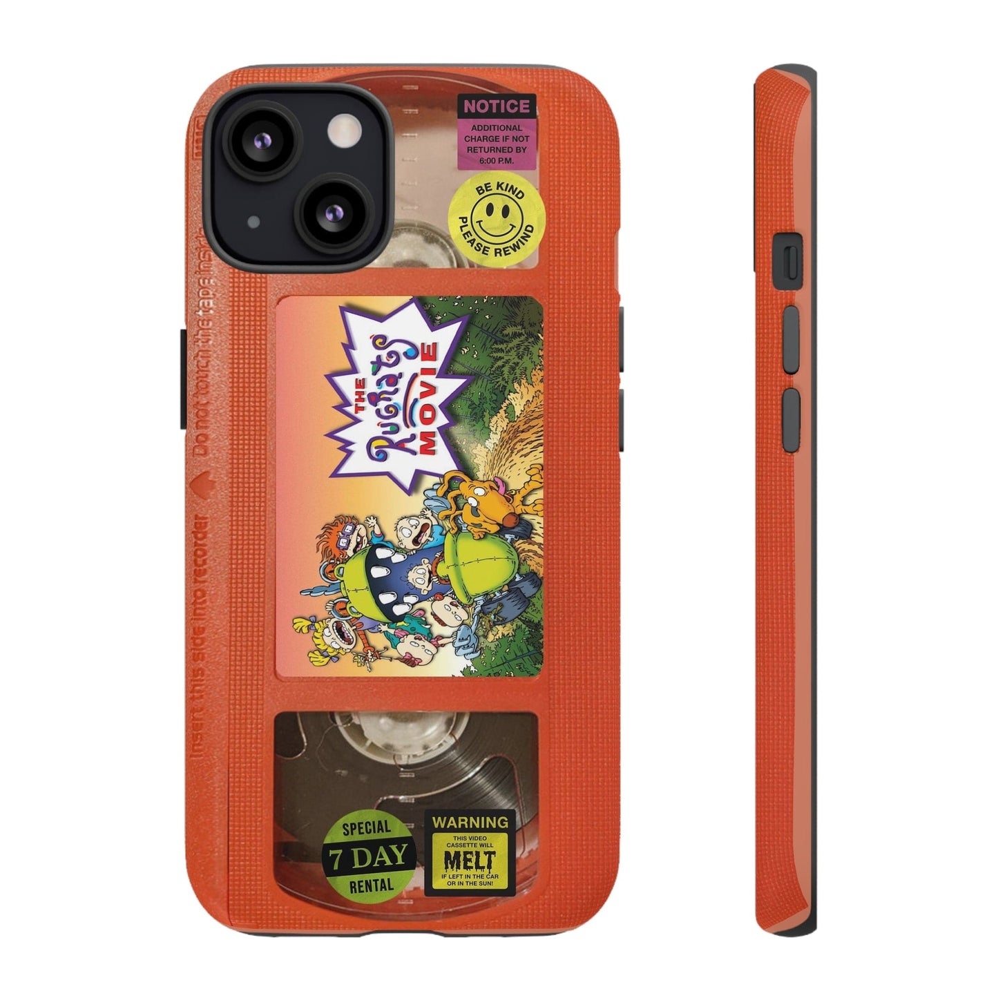 Rugrats Orange Edition VHS Phone Case