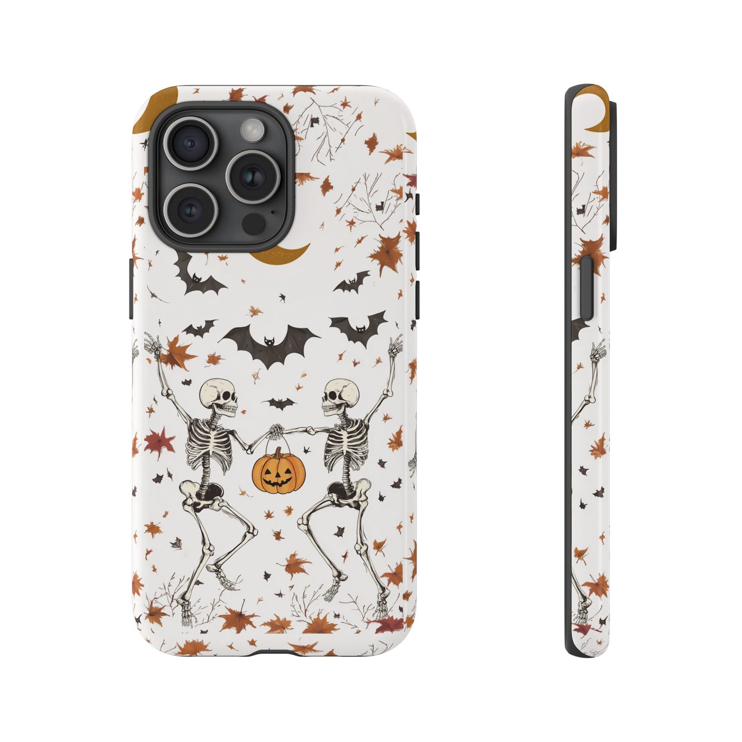 Dancing Skeletons Impact Resistant Phone Case