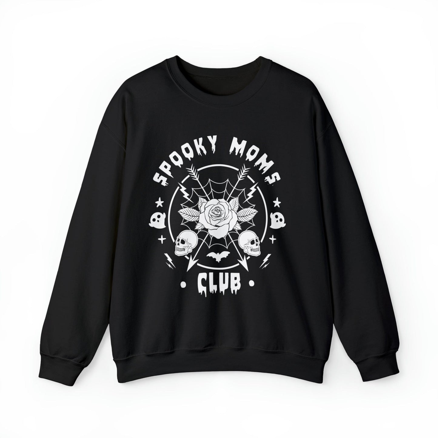 Spooky Mom's Club Crewneck Sweatshirt