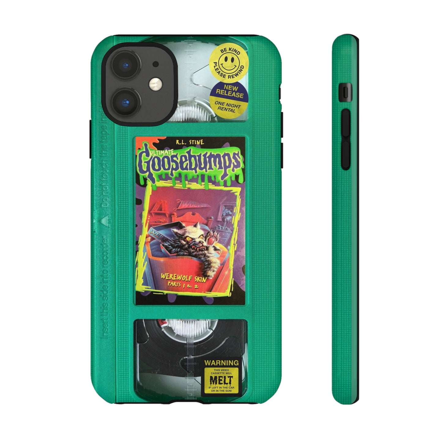 Goosebumps Green VHS Impact Resistant Case