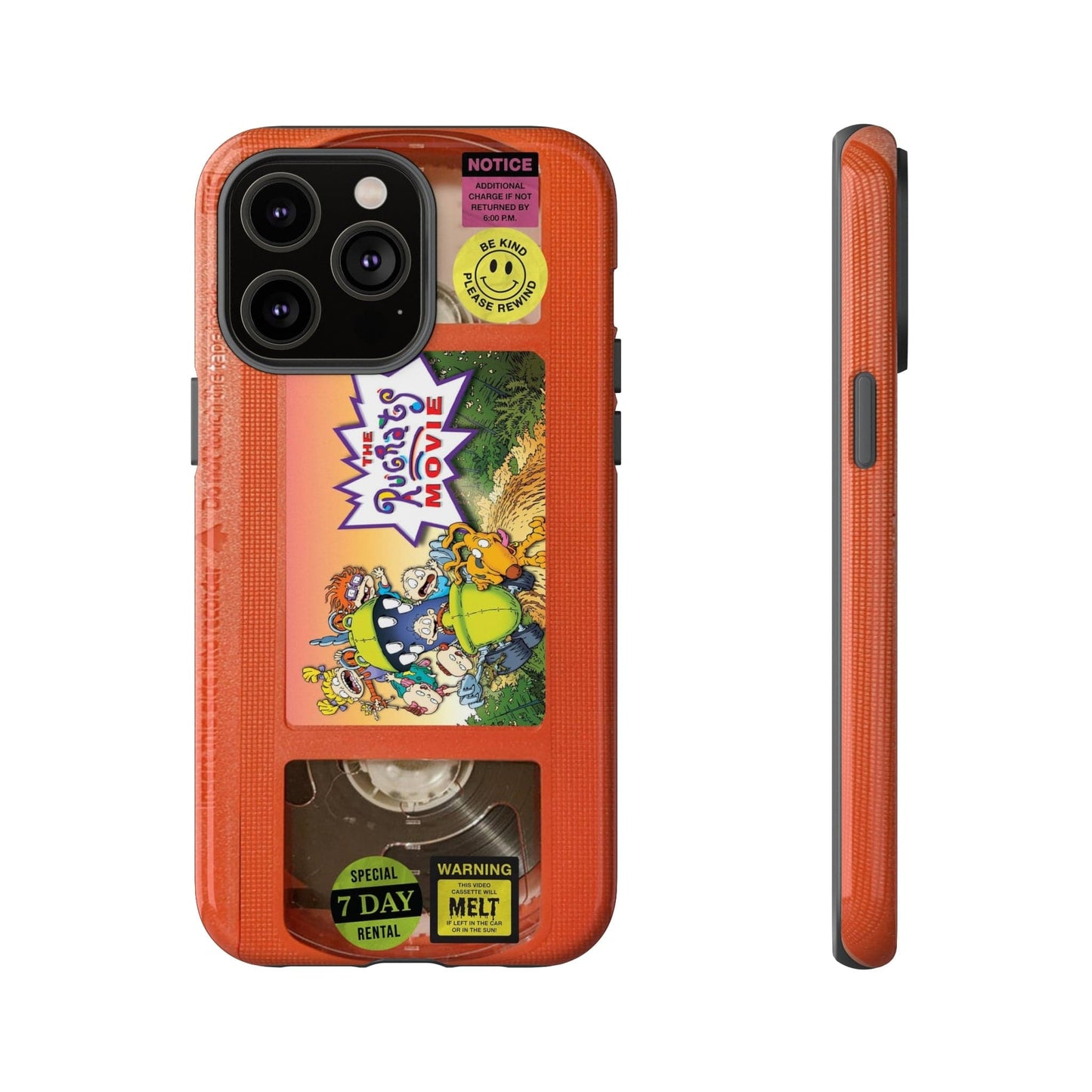 Rugrats Orange Edition VHS Phone Case