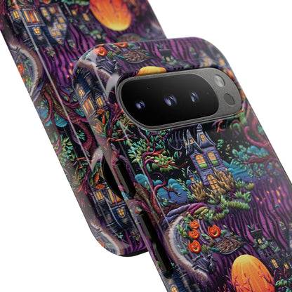 Spooky House Impact Resistant Phone Case
