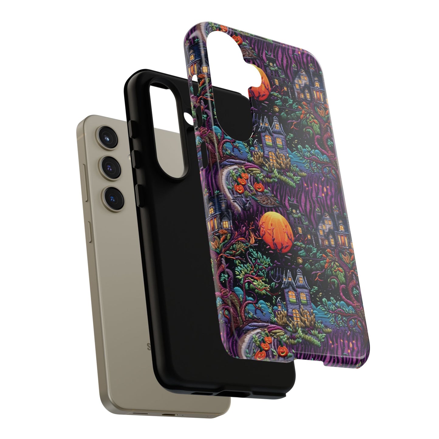 Spooky House Impact Resistant Phone Case