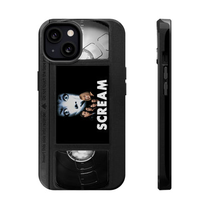 Scream MagSafe Impact Resistant VHS Phone Case