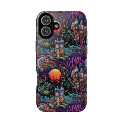 Spooky House Impact Resistant Phone Case