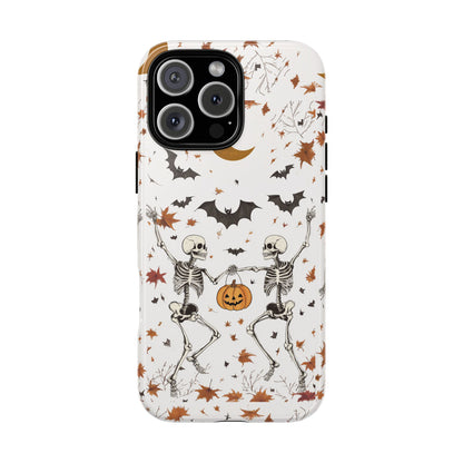 Dancing Skeletons Impact Resistant Phone Case