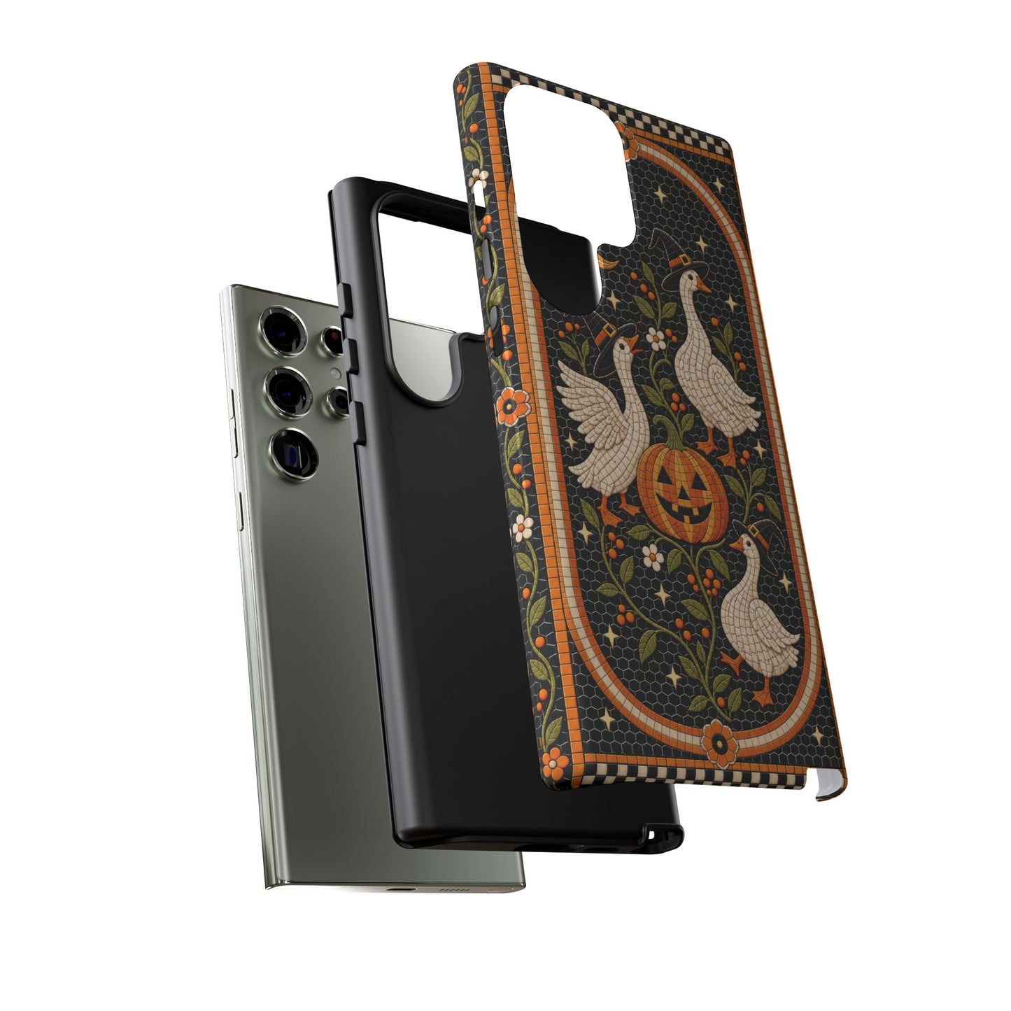 Halloween Goose Impact Resistant Phone Case