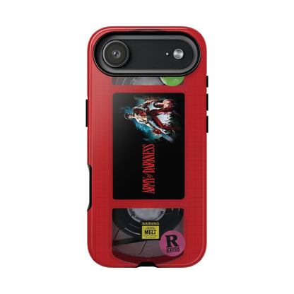 Army of Darkness Red Edition VHS Phone Case