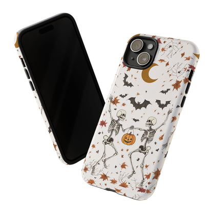 Dancing Skeletons Impact Resistant Phone Case