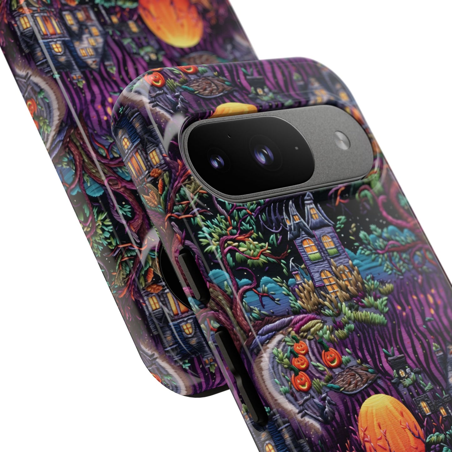 Spooky House Impact Resistant Phone Case