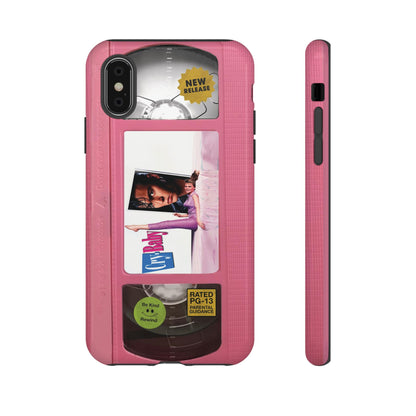 Cry Baby Pink Limited Edition Impact Resistant Vhs Phone Case