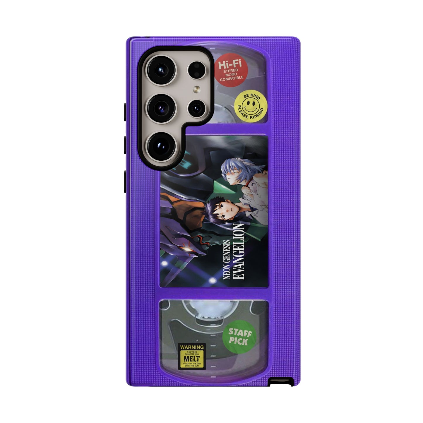 NG Evangelion Purple Edition VHS Phone Case