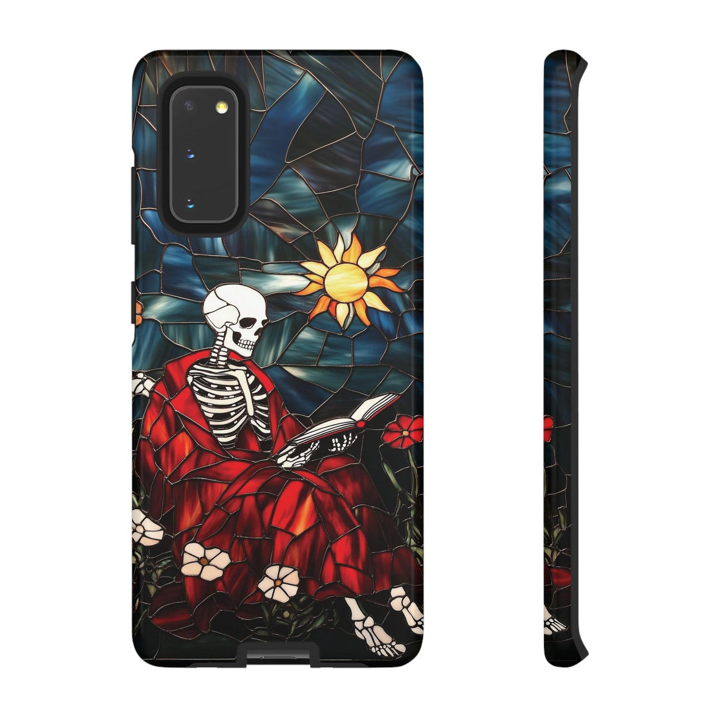 Bookish Skeleton Phone Case