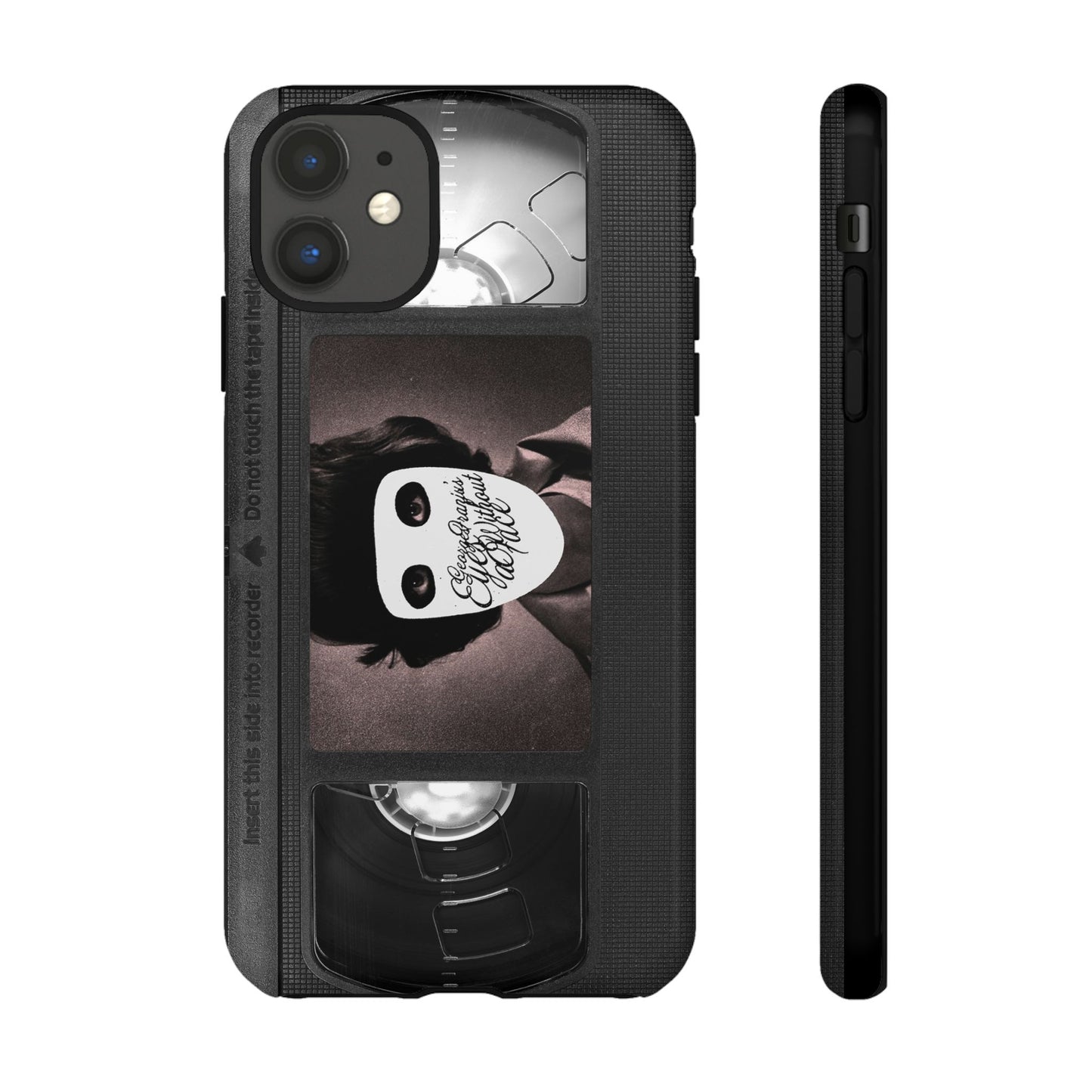 Eyes Without A Face Impact Resistant VHS Phon Case