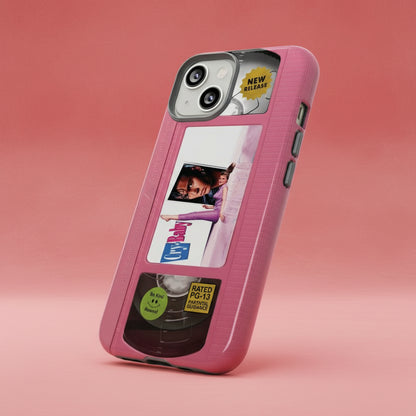 Cry Baby Pink Limited Edition Impact Resistant Vhs Phone Case
