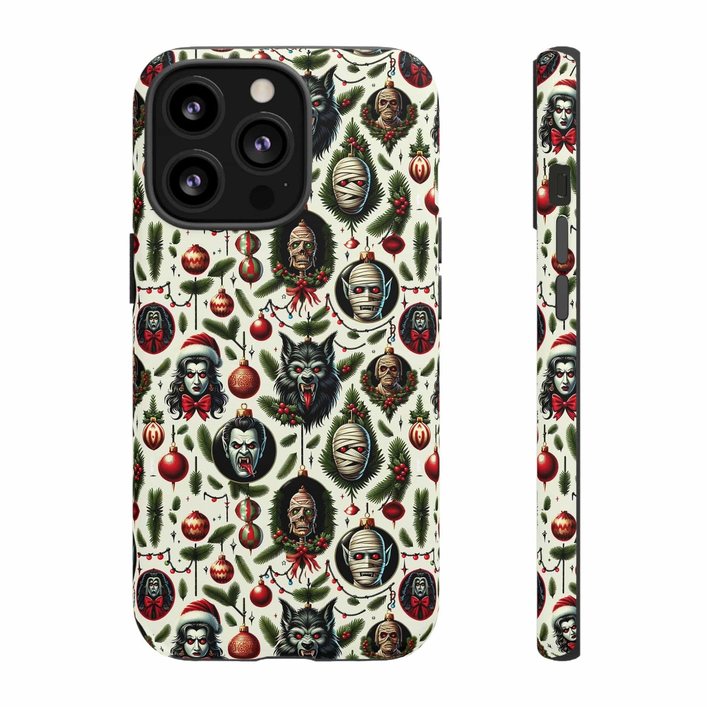 Horror Ornaments Impact Resistant Phone Case