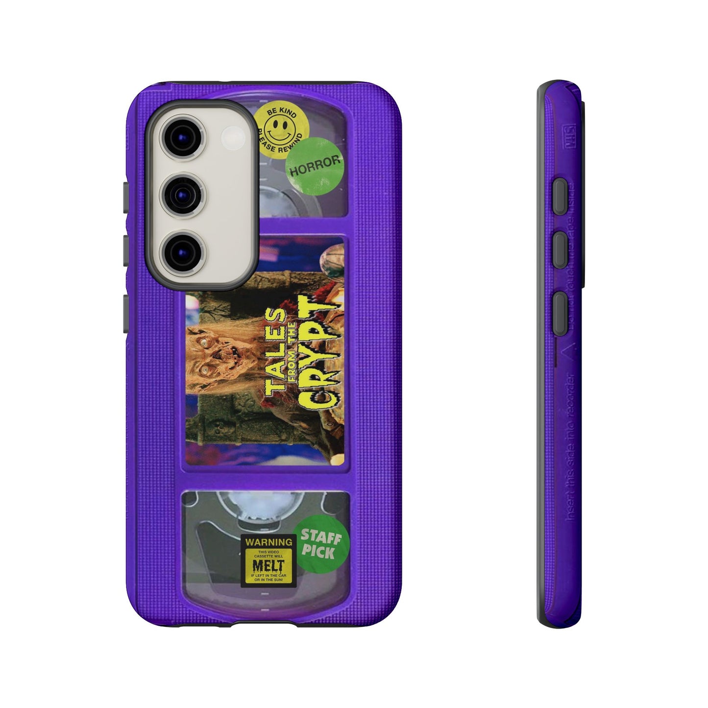 Tales Purple Edition Impact Resistant VHS Phone Case