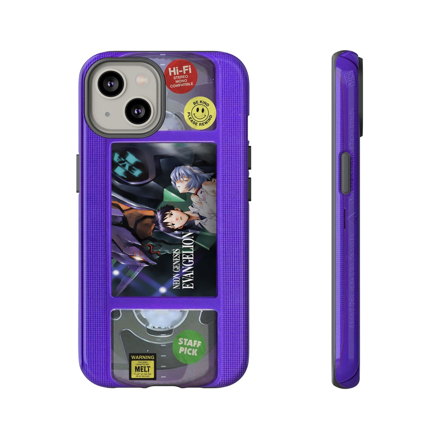 NG Evangelion Purple Edition VHS Phone Case