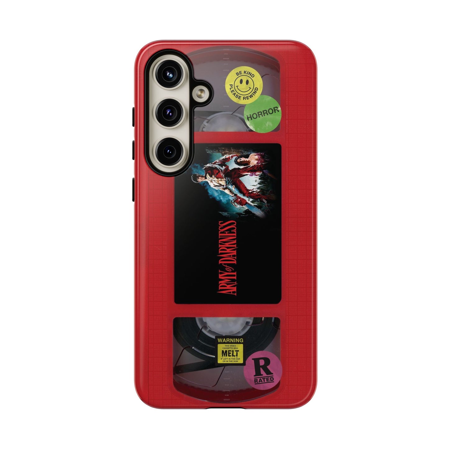 Army of Darkness Red Edition VHS Phone Case