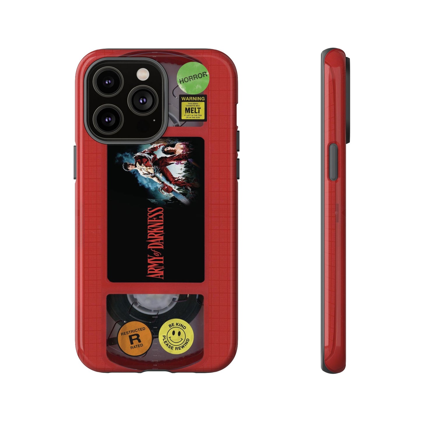 Army of Darkness Red Edition VHS Phone Case