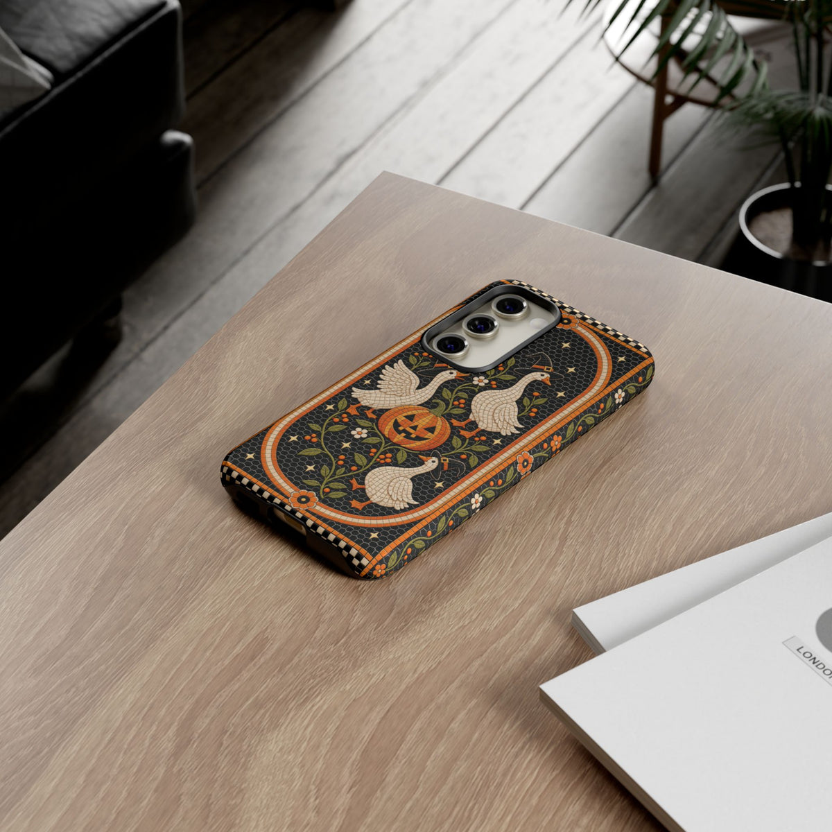 Halloween Goose Impact Resistant Phone Case
