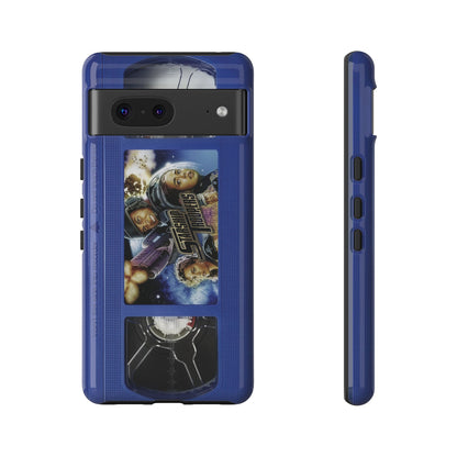 Starship Troopers Blue Impact Resistant VHS Phone Case