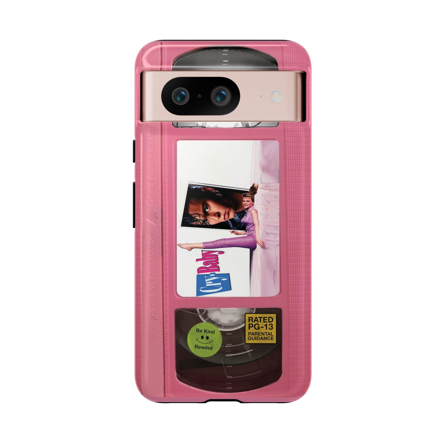 Cry Baby Pink Limited Edition Impact Resistant Vhs Phone Case