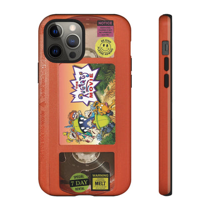 Rugrats Orange Edition VHS Phone Case
