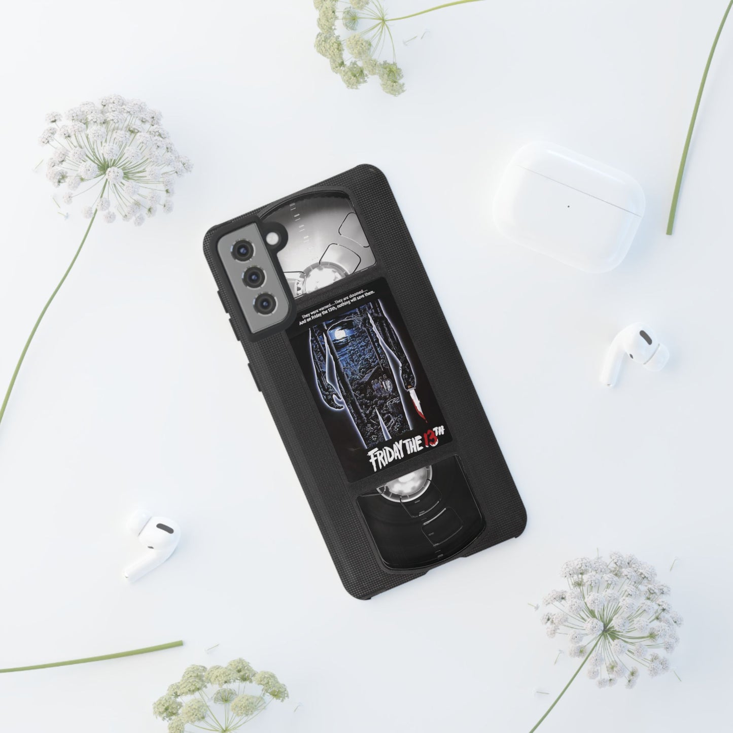 Friday XIII Impact Resistant VHS Phone Case
