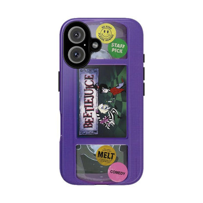 Animated BJ Purple Edition Impact Resistant VHS Phone Case